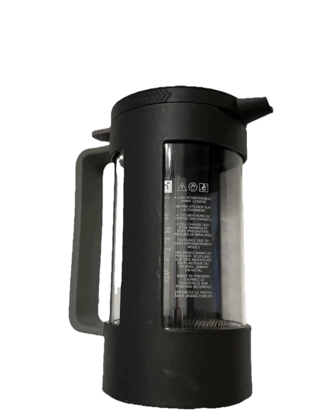 Bodum Starbucks French Press Coffee Maker Black Glass